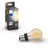 Ampoule LED connectée HUE White Ambiance E27 7W Filament