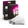 Ampoule LED connectée HUE W&C E27 60W x2