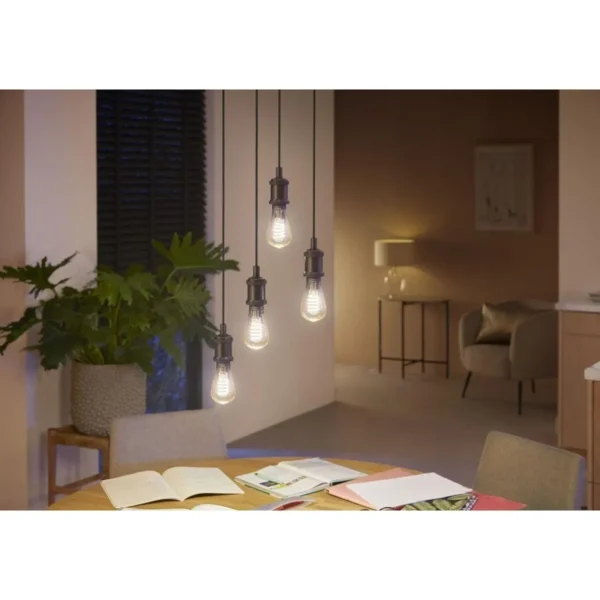 Ampoule LED connectée HUE White Ambiance E27 7W Filament