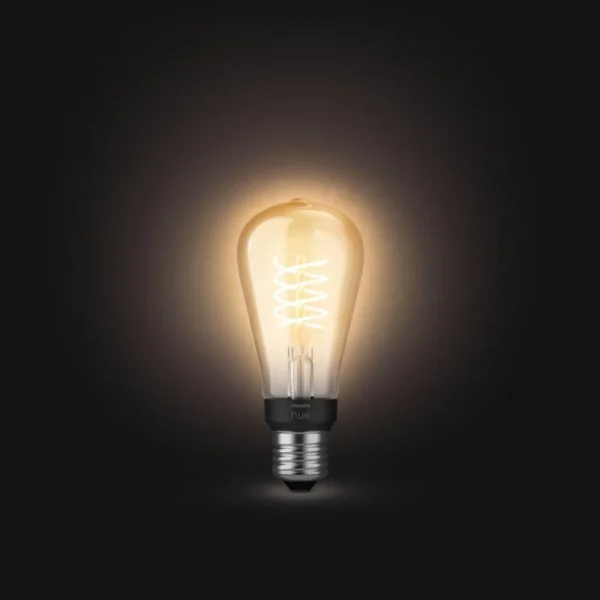 Ampoule LED connectée HUE White E27 9W Filament Edison
