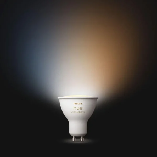 Ampoule LED connectée Hue Spot seul White Ambiance GU10