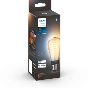 Ampoule LED connectée HUE White Ambiance E27 7W Filament