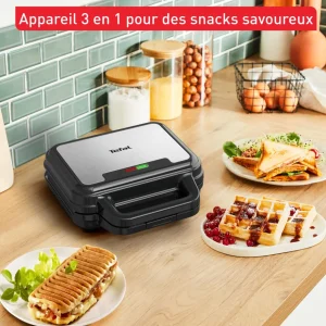 Appareil à croque 3 en 1 SW383D10 - Noir