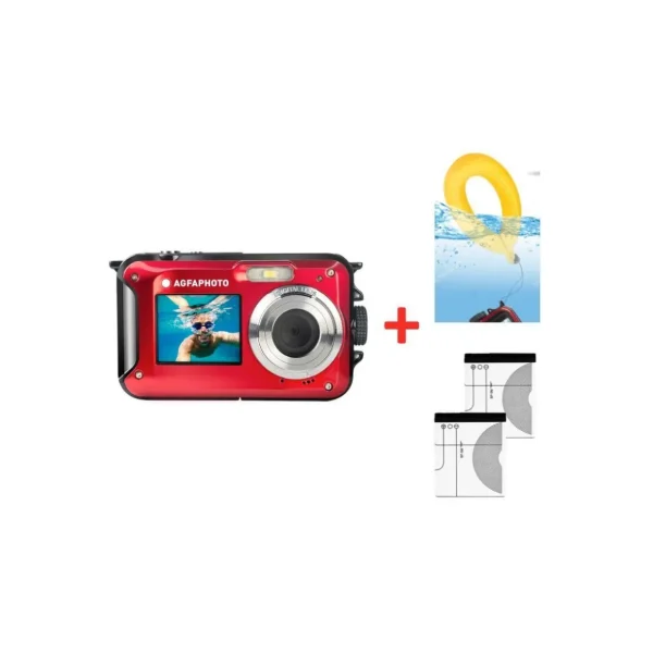 Appareil photo Compact PACK REALISHOT WATERPROOF WP8000 Ro