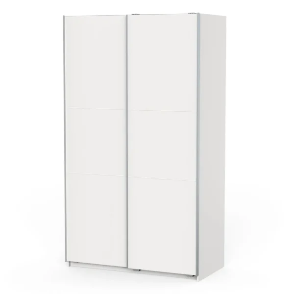 Armoire 2 portes coulissantes L120 cm THIBAULT