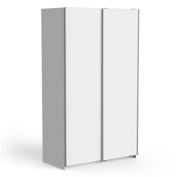 Armoire 2 portes coulissantes L120 cm THIBAULT