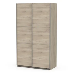 Armoire 2 portes coulissantes L120 cm THIBAULT