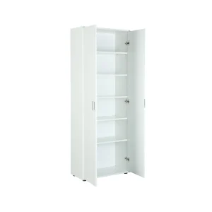 Armoire de rangement multifonctions 2 portes L70cm VISCONTI