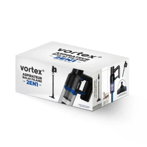 Aspirateur balai 2 en 1 filaire F10 - Noir