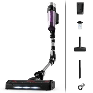 Aspirateur balai sans filX-FORCE FLEX 9.60 RH2037WO - Noir et violet