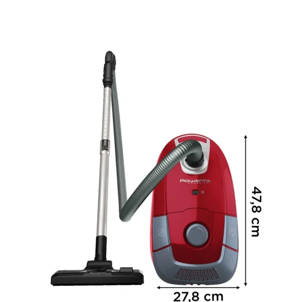 Aspirateur traîneau avec sac RO3154EA - Rouge