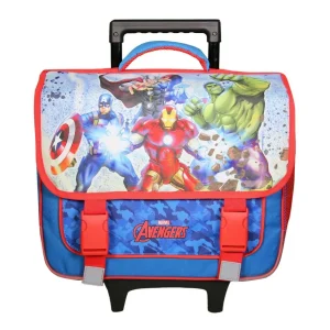 BAGTROTTER Cartable à roulettes 38 cm Avengers Multicolore