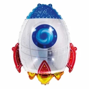 Ballon Gonflable Métallisé Espace 54cm Multicolore