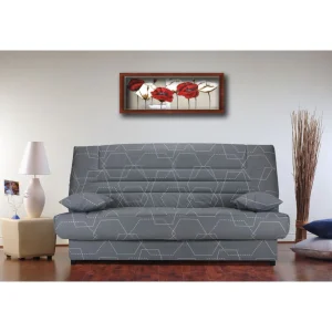 Banquette CLIC CLAC ZOE matelas 14 cm mousse Bultex 32 kg/m3