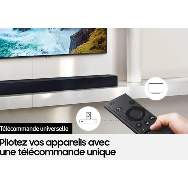 Barre de son HW-C450 DTS Virtual:X / Dolby 2Ch 2.1 avec caisson de basses sans fil