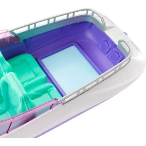 Bateau + 2 poupées Barbie + Accessoires