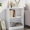 Bibliotheque Blanc 60x24x76 cm Bois d'ingenierie