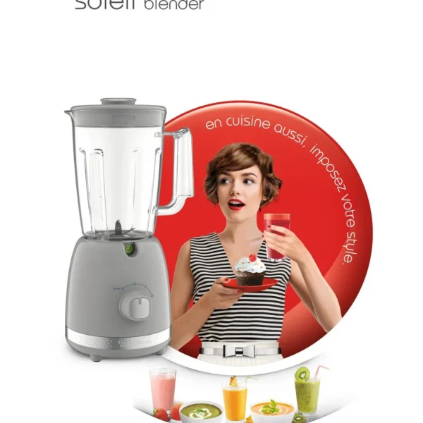 Blender soleil Pepper LM355E10 - Gris