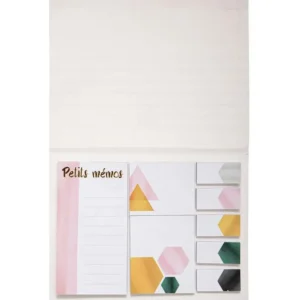 Bloc-Notes Multifonction Arty 18cm Blanc