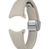 Bracelet Watch 5/6/7 S/M Hybrid Simili cuir Taupe