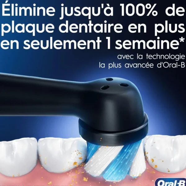 Brosse à dents électrique iO 3 Duo Noire et Rose