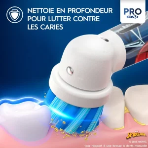 Brosse à dents électrique Spiderman PRO Kids 3+