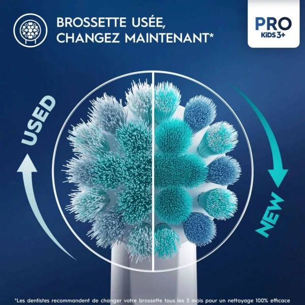 Brosse à dents électrique VITALITY PRO Reine des neiges - Bleu