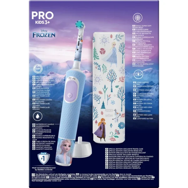 Brosse à dents électrique VITALITY PRO Reine des neiges - Bleu