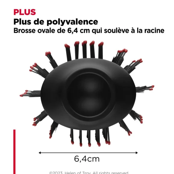 Brosse soufflante One-Step Volumiser Plus RVDR5298 - Noir