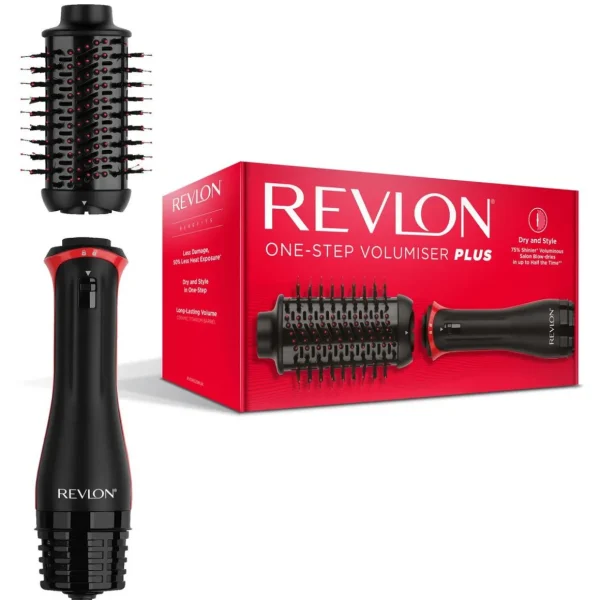 Brosse soufflante One-Step Volumiser Plus RVDR5298 - Noir