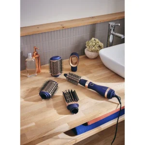 Brosse soufflante volumisante Q.7880 - Bleu