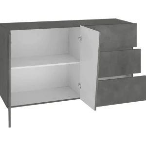 Buffet 2 portes 3 tiroirs L140cm VERONA