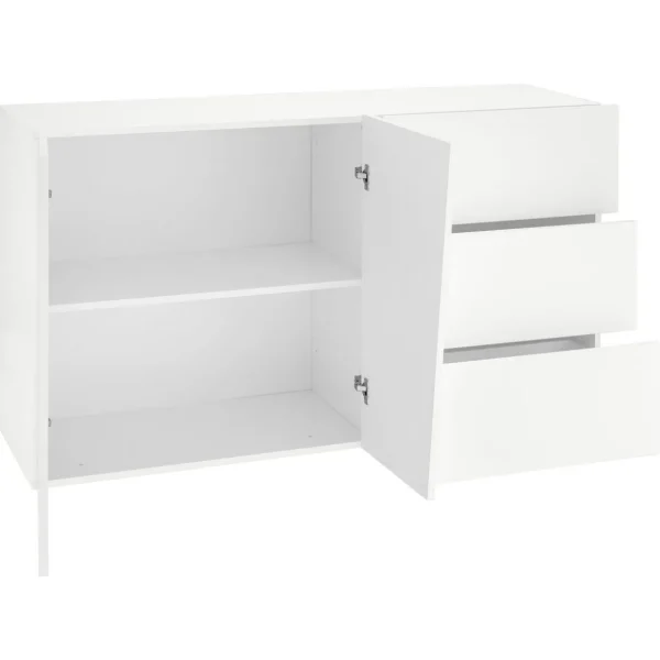 Buffet 2 portes 3 tiroirs L140cm VERONA