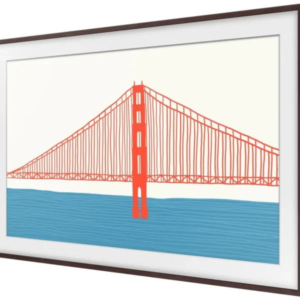 Cadre The Frame 75'' Noyer