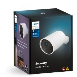 Caméra de surveillance HUE SECURE sans fil blanche