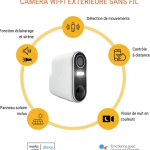 Caméra de surveillance Wifi Camini Air 2 Solar