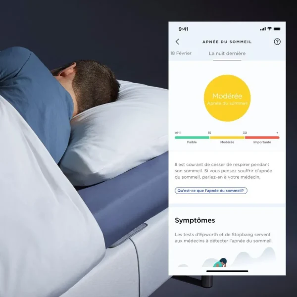 Capteur SLEEP ANALYZER et apnée du sommeil