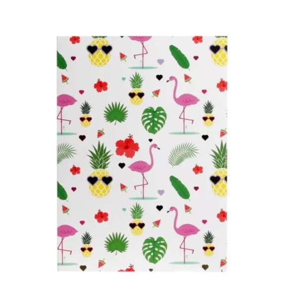 Carnet de Notes Flamant 14x21cm Multicolore