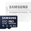 Carte Micro SD 512 Go Pro Ultimate avec adaptateur