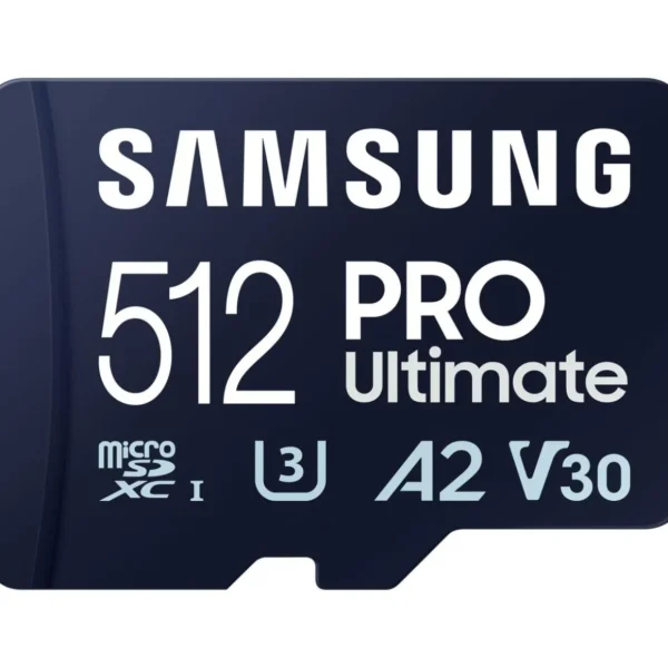 Carte Micro SD 512 Go Pro Ultimate avec adaptateur