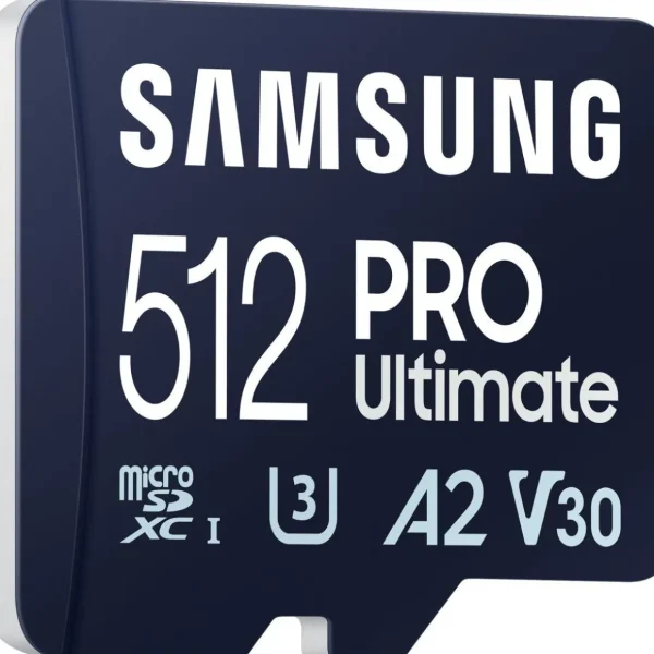 Carte Micro SD 512 Go Pro Ultimate avec adaptateur