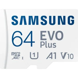 Carte Micro SD 64Go Evo plus avec adaptateur