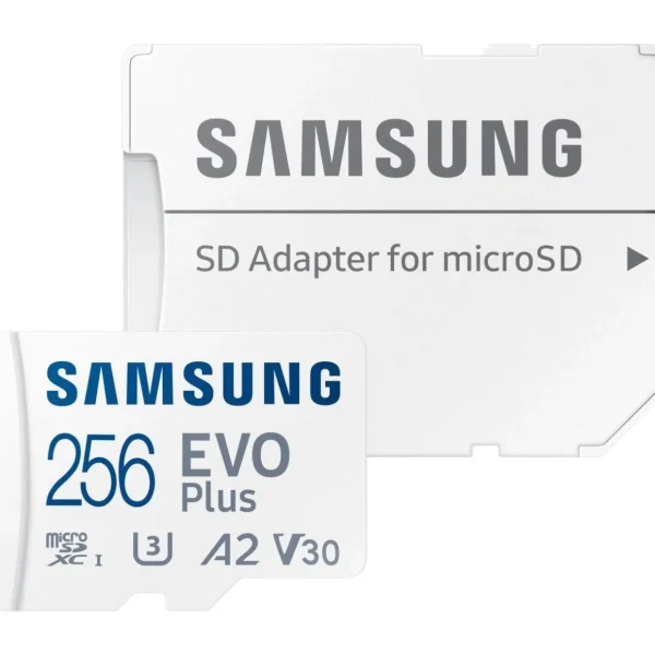 Carte Micro SD 256Go Evo plus avec adaptateur