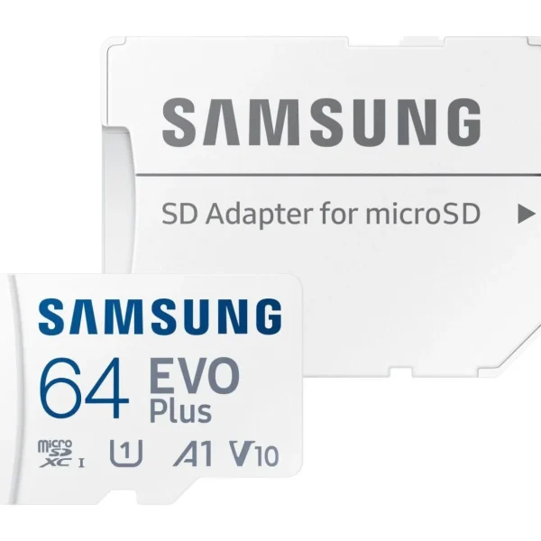 Carte Micro SD 64Go Evo plus avec adaptateur