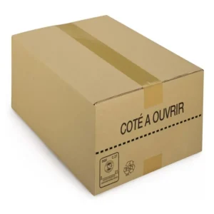 Carton d'emballage 35 x 35 x 25 cm - Simple cannelure