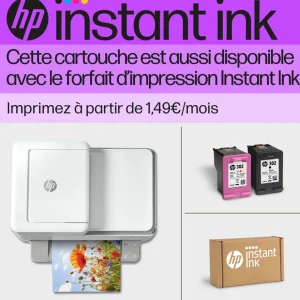 Cartouche d'Encre HP 304 Noire Authentique (N9K06AE)