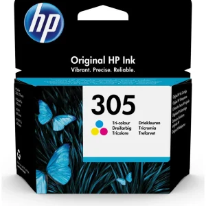 Cartouche d'Encre HP 305 Trois Couleurs Authentique (3YM60AE)