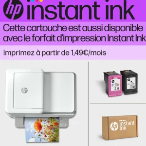 Cartouche d'Encre HP 62 Trois Couleurs Authentique (C2P06AE)