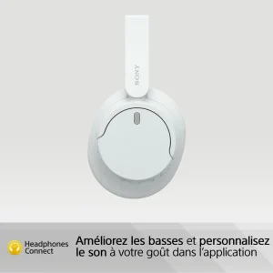 Casque Avec fil et sans fil Arceau Appels/Musique USB Type-C Bluetooth - Blanc