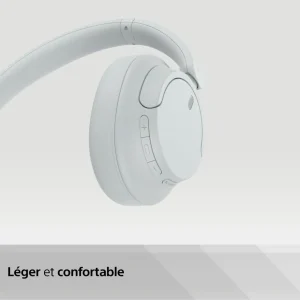 Casque Avec fil et sans fil Arceau Appels/Musique USB Type-C Bluetooth - Blanc